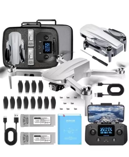 Drone N 300 drone kit with remote, batteries, propellers, charging cable