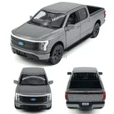 Ford F-150 Lightning Toy Car 1/36 Scale Diecast Model Car Toys for Kids Gray Toy