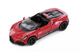 BUGATTI MISTRAL, RED - KINSMART 5460D - 1/36 SCALE DIECAST MODEL TOY CAR Toy