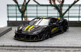 Fuelme 1:64 Black Mansory F8XX Super Racing Sports Model Diecast Resin Car Parts
