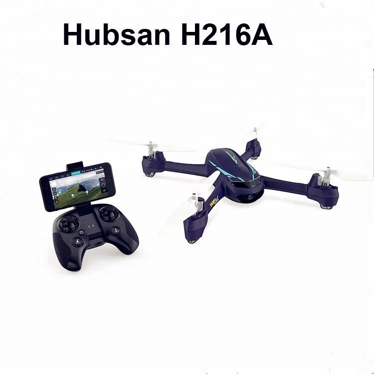 RC quadcopter drone with camera and remote controller with smartphone screen
