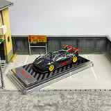 HKM 1/64 Scale Pagani Imola V12 Black Diecast Car Model Toy Collection in box Parts
