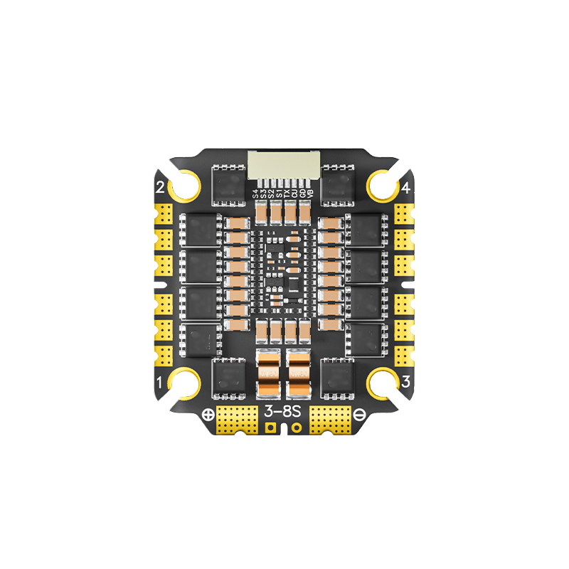 Bettle-3075-V2 RC 75A Brushless 4in1 ESC AM32 48K PWM 3-8S Lipo 30.5mmX30.5mm Mark4 Carbon Fiber Frame Silicone FPV Racing Drone Drone