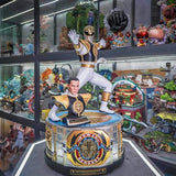 ?My Hero Studios? White Ranger JDF Tribute 1/4 New Rochelle NY Drone
