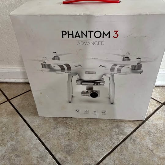 DJI Phantom 3 Advanced quadcopter drone with forward camera