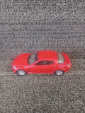 1:36 Mazda RX-8 diecast car by Kinsmart, red with silver details