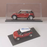 Corgi 50,  Previews 2005, Mini Cooper S, Red White Black, Diecast, With Case Toy