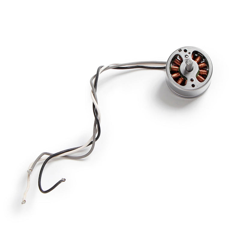 Drone arm motor spare part with copper coil and attached wires
