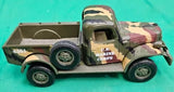 Daimler Chrysler 1946 Dodge Power Wagon Truck 2000 USMC HQ-4 Camouflage Diecast Parts
