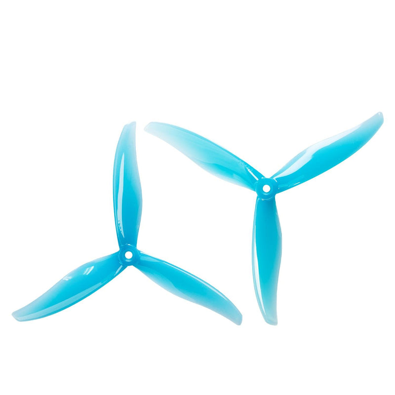 3-blade 7 inch PC propeller, blue, with central hub