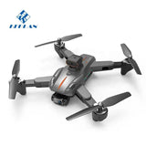 RC quadcopter drone with onboard camera and four foldable propellers