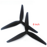 8-inch 4*4.5*3 Carbon Fiber Three-bladed PropellerCarbon Fiber FPV Racing Drone Propeller Accessories Drone