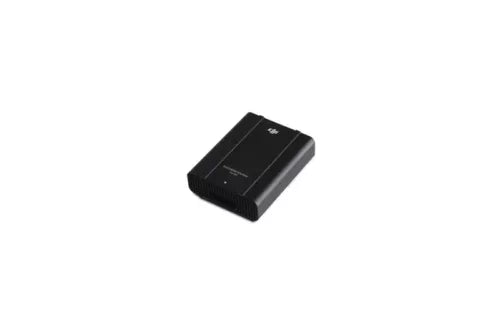 DJI Inspire 2 CINESSD station module, black rectangular device