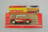 Majorette Legends Corvette Convertible #2405 Red Diecast Metal Vehicle France Toy