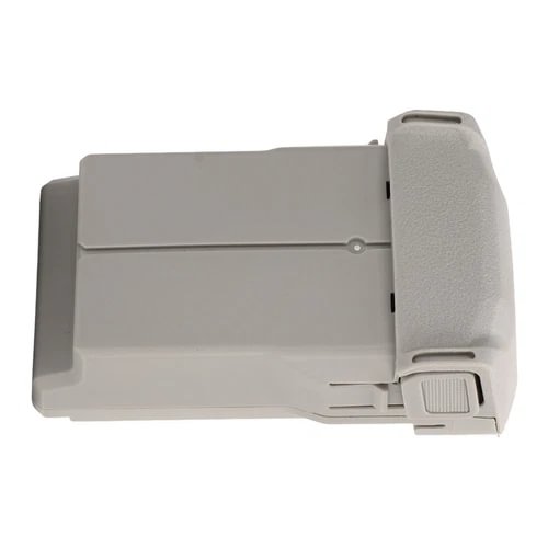 Light gray rechargeable drone battery with connector, battery pack for mini drones