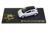 WELLY DieCast 1:34 OPEL CORSA OPC SILVER New Model Car Metal in Box 1/34-39 Parts