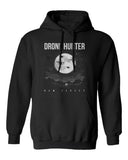 Drone Hunter New Jersey Night Sky Drone Flying Design Unisex Hooded Sweatshirt Drone