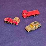 3 vintage Majorette diecast cars Ships to you
