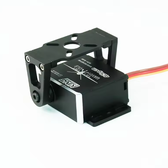 KINGMAX UAV01 77g 46KG Digital Full Steel Gears Double Axis Hollow Cu Servo for RC Drone VTOL Tilt-rotor Fixed Wing Aircraft UAV Drone