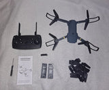 Quadcoppter Drone-Never Used/Hd Camera/2 Batt/10 Extra Chopper Blades Drone