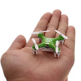Green Mini RC Drone 2.4G 4CH 6-Axis Quadcopter LED Gyro Toy Aircraft with Remote Drone