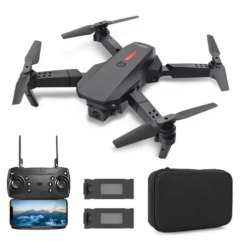 Professional E88 Mini Aircraft Drone Camera Wifi Image Transmission Optical Flow Waypoint Flying Obstacle Avoidance Mini