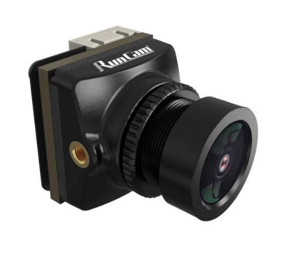 Runcam Phoenix FPV camera module with black lens housing and front glass
