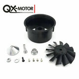 QX-MOTOR 64mm 12 Ducted Fan EDF with Ducted Barrel For RC Drone Brushless Motor