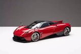 KengFai 1/12 Pagani Huayra Roadster Supercar Car Diecast Model Car Red Display Parts
