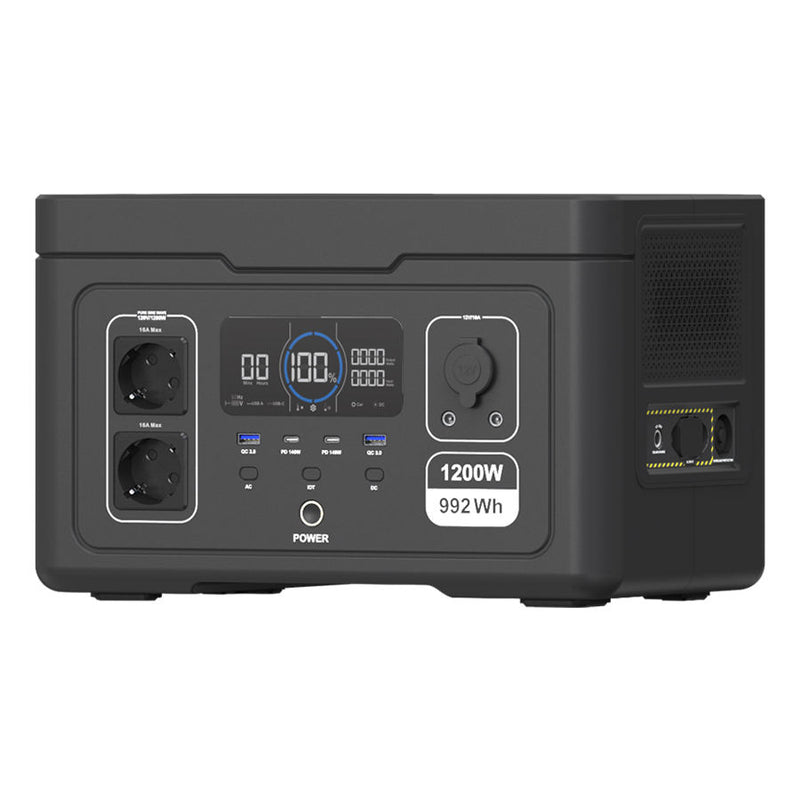 SOUOP Lifepo4 Battery Ups 1KW Tragbare Powerstation Fast Charge Solar Generator System 1000w Solar Powered Power Station 1200w Drone