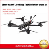 GEPRC MARK4-LR7 Analog TBSNanoRX 7-inch FPV Drone Kit RAD 5.8G 1.6W High Power- Drone