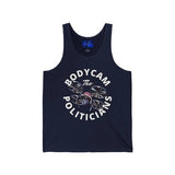 Bodycam the Politicians Drone Unisex Jersey Tank Top by cypherpunkgear Drone