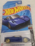Hot Wheels 1/64 17 Pagani Huayra Roadster Blue Diecast Model Car NEW IN PACKAGE Parts