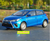 1:18 GAC TOYOTA TOYOTA YARIS L Alloy Diecast Metal Car Model Hobby Collection Parts
