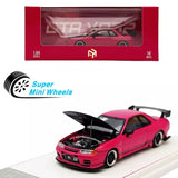 Focal Horizon 1:64 Top Secret GTR VR32 Pink - Diecast Model Toy