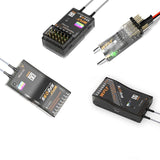 Remote control mini RC drone receiver and transmitter board with antenna connectors