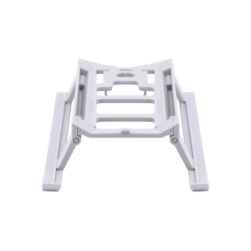 Drone landing gear legs extension frame, light gray with four support feet