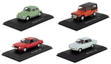 Set of 4 Model cars Citron Volkswagen Ford Opel 1:43 Diecast CC1-2-3-4 Parts