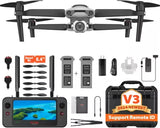 Rugged drone kit with EVO 2 Pro drone, remote, batteries, propellers, and case