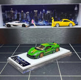 Aurora 1:64 Scale For Green F8xx Tributo Mansory Sports Model Diecast Metal Car Parts