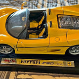 Maisto Ferrari F50 1995 Special Edition Diecast Car 10? on base12? 1:18Waynesville OH