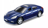 Maisto Porsche Panamera Turbo Blue 1:36 Scale 4.5 Inch Diecast Model Car Toy