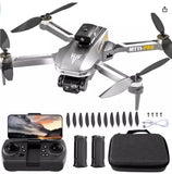 Brushless Motor Drone - 4K Camera Drones for Adults - FPV Foldable RC Quadcopter Drone