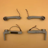 Drone motor arm set with prop motors, gray, left and right front rear pieces