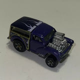 2001 Hot Wheels MG Rover Purple w/ Gold Trim Diecast Car Parts