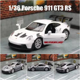 Porsche 911 GT3 RS 1:36 Scale Model Car Alloy Diecast Toy Vehicle Collection Toy