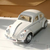 2023 Newest Arrival Retro Vintage Beetle Diecast Pull Back Car Model Parts