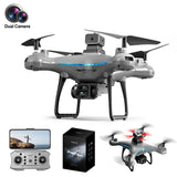 KY102 HD Dual-Camera Professional Aerial Photography Drone Optical Flow Four-Axis RC with Obstacle Avoidance Plastic Material Drone