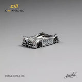 CM MODEL 1:64 scale Pagani Imoda Silver Diecast Model Car Toy Parts