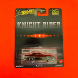 Hot Wheels Knight Rider KITT diecast car in retail blister package